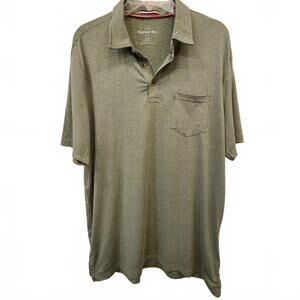 Hawker Rye Performance Polo Shirt - Soft Green Men's Large